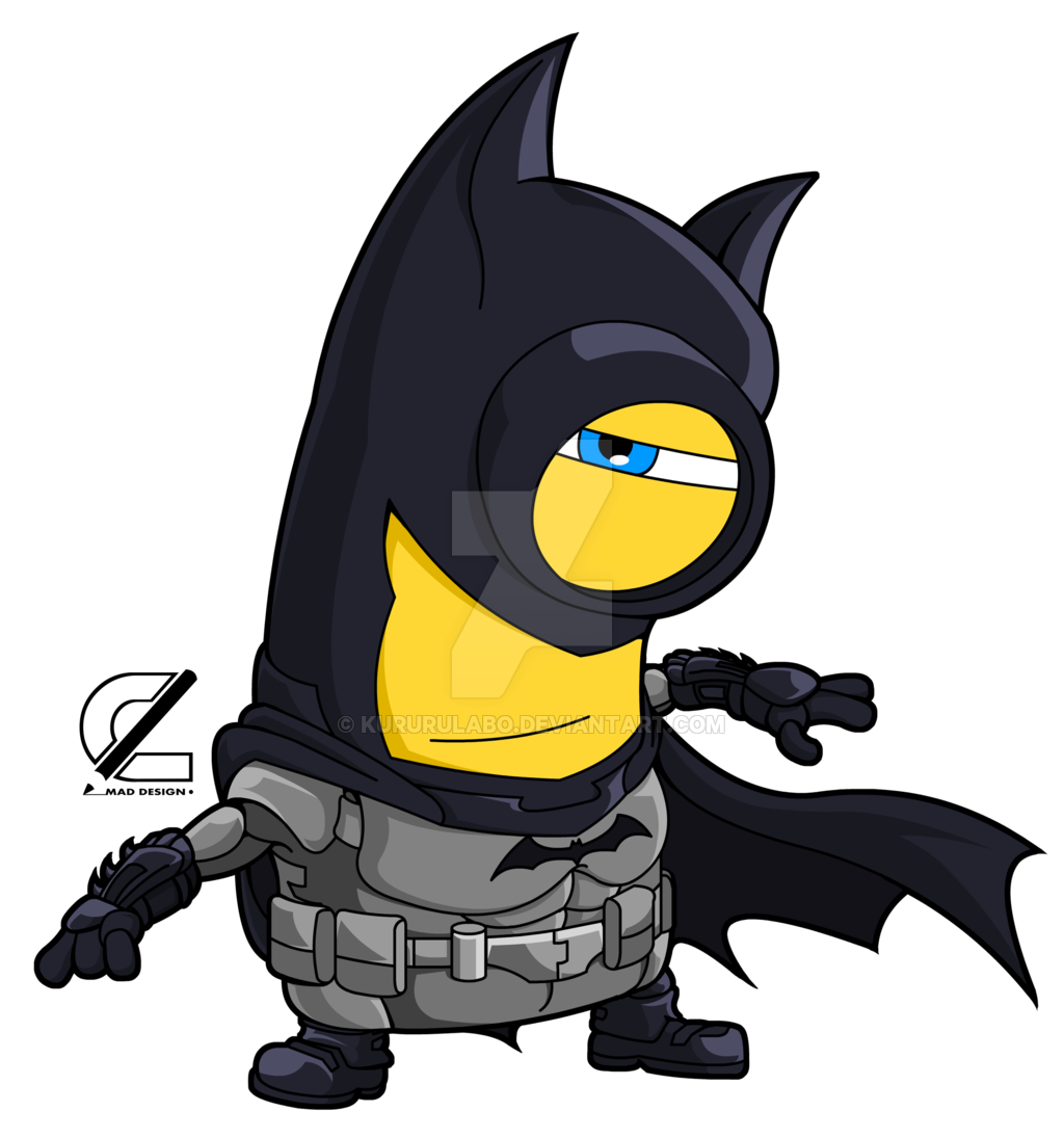 minion clipart batman