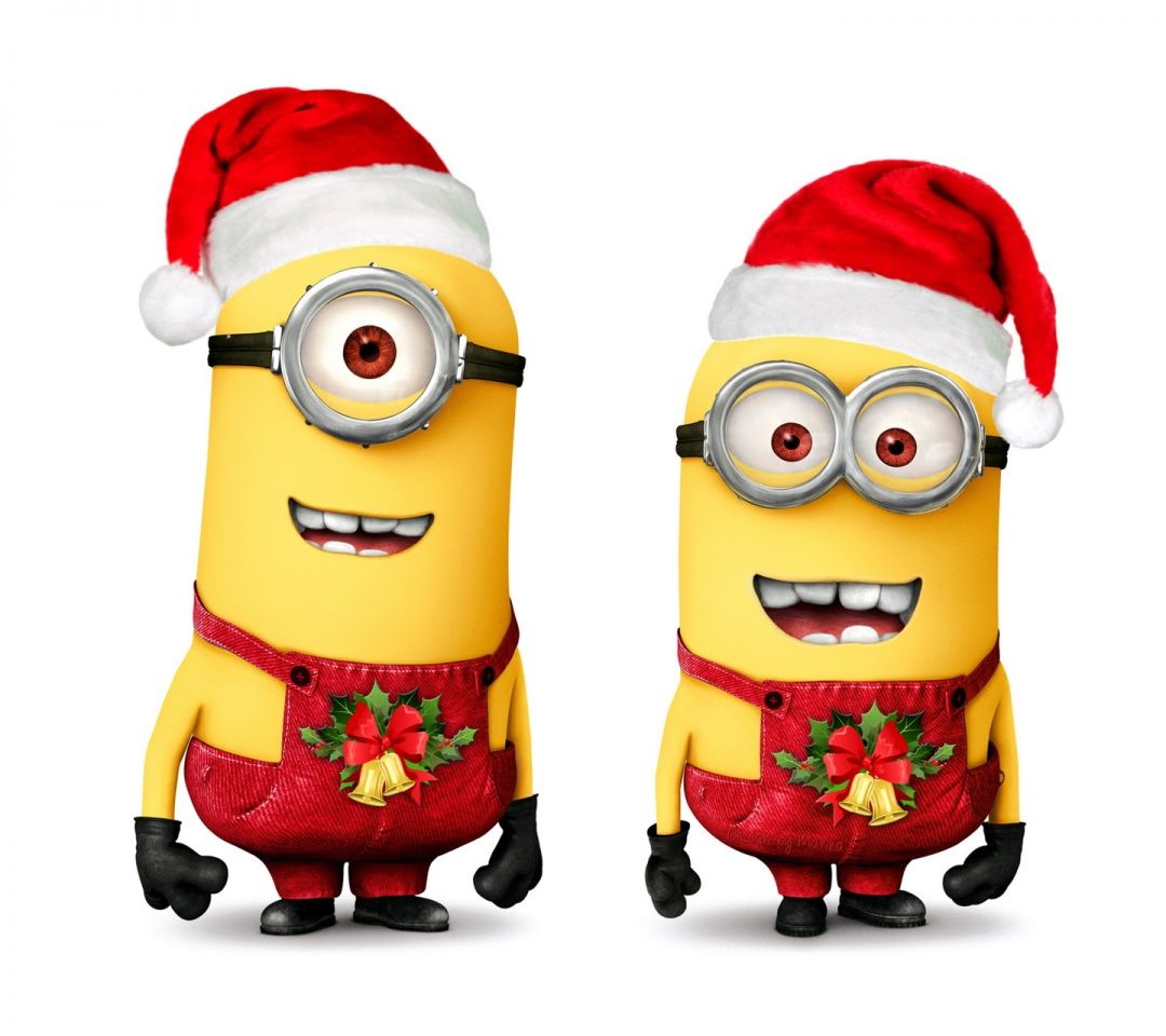 minions clipart christmas png