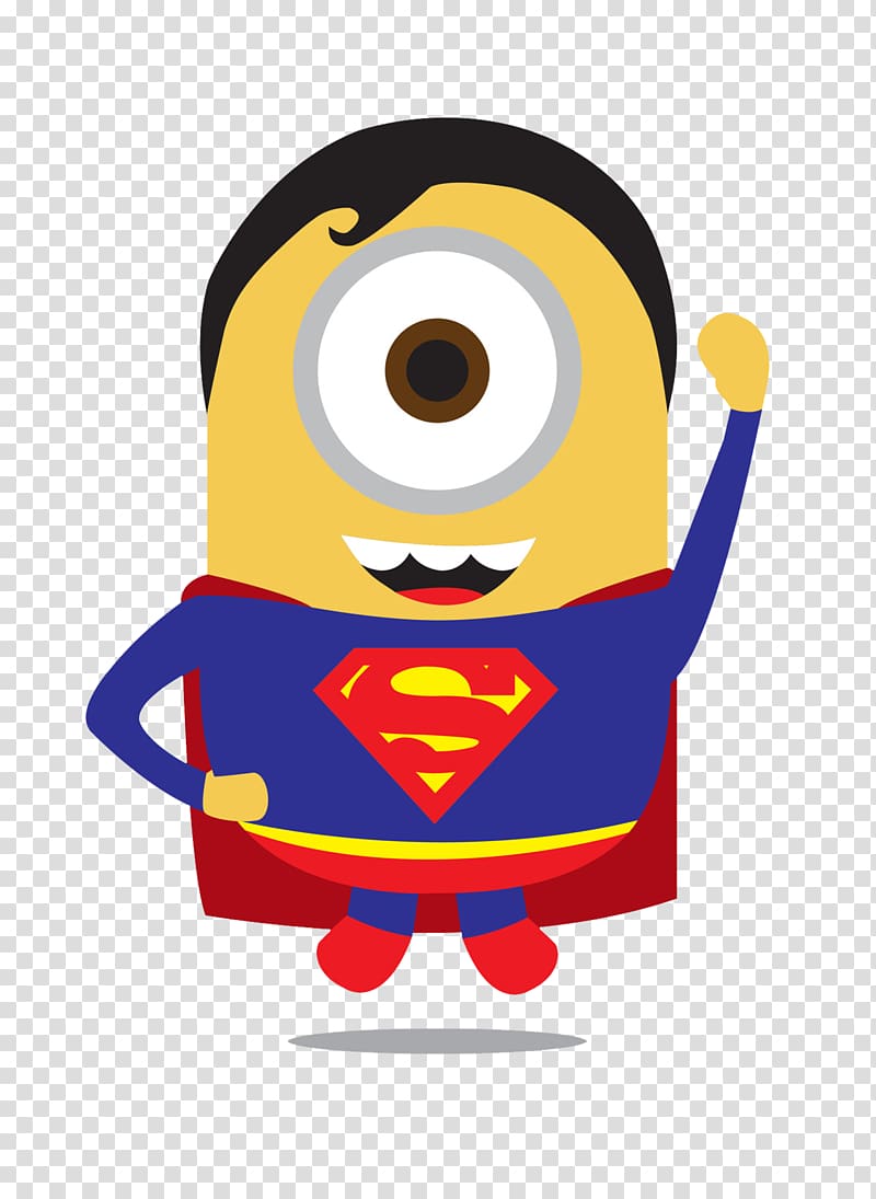 Minion clipart hero. Superman batman iron man