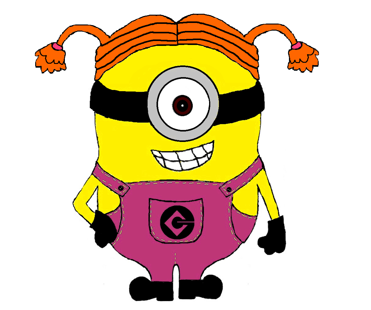 Minions clipart pink. Free girl cliparts download