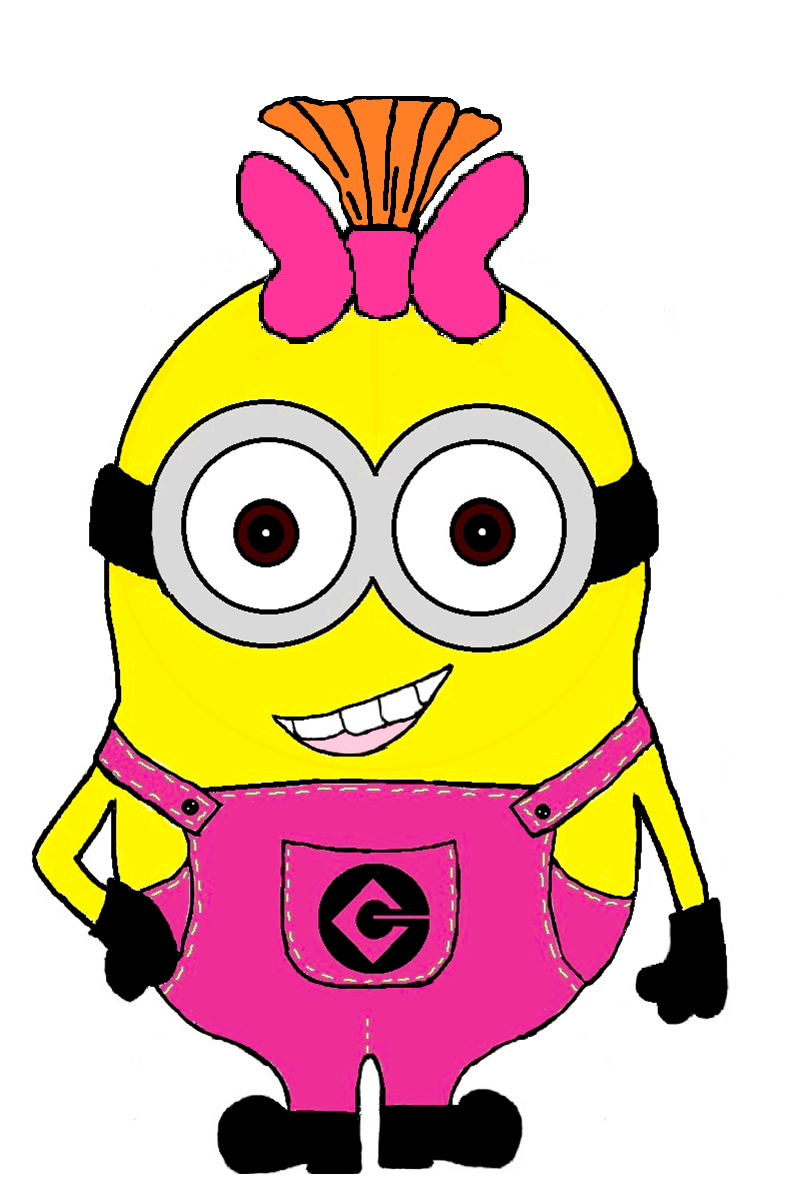 Minions clipart female. Free girl cliparts download