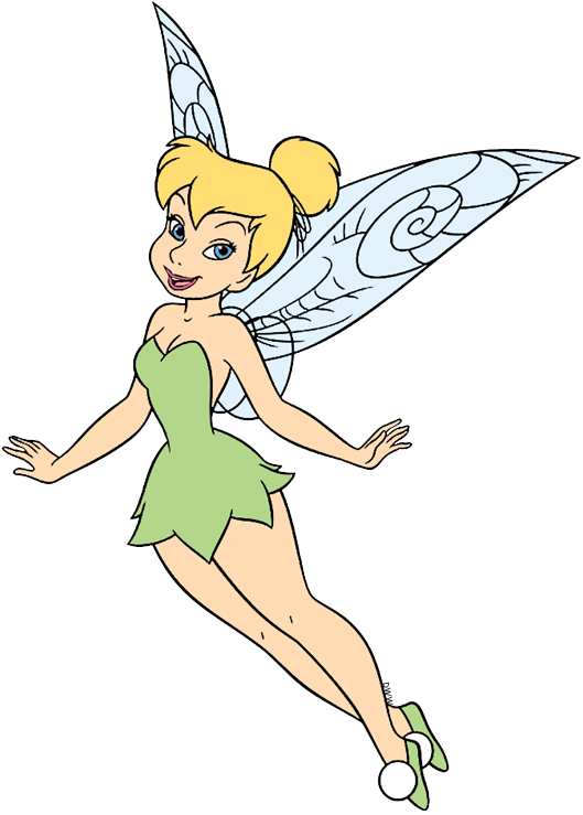 tinkerbell clipart flying