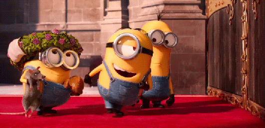 Gifs get the best. Minions clipart animation movie