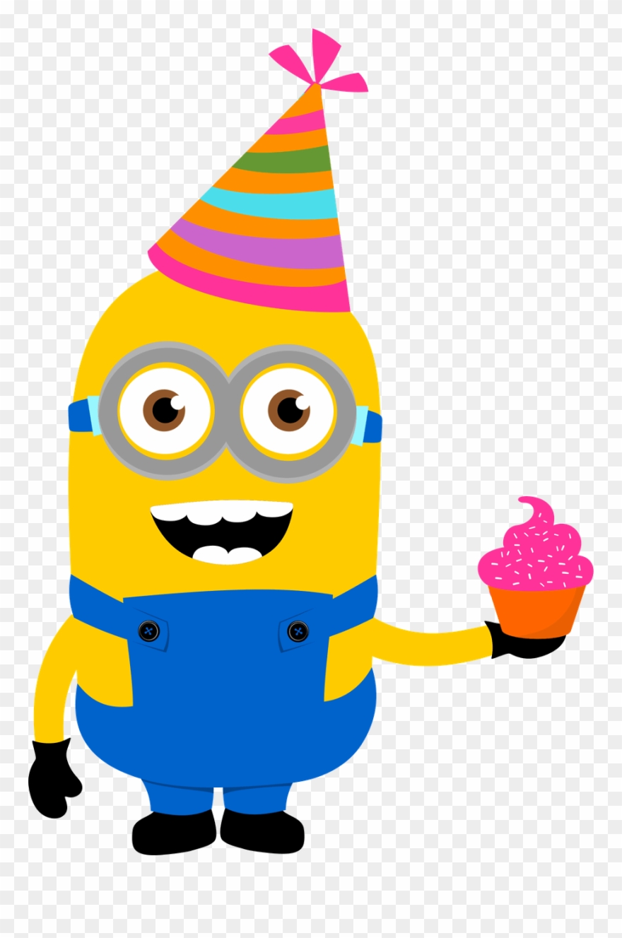 Minions clipart bday. Minus cricut birthday cards