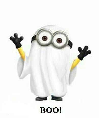 minions clipart ghost