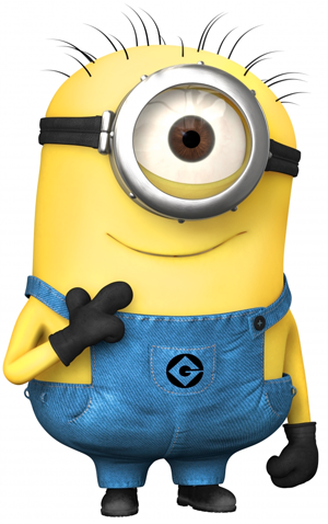 minions clipart moving