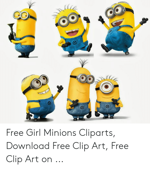 minions clipart row