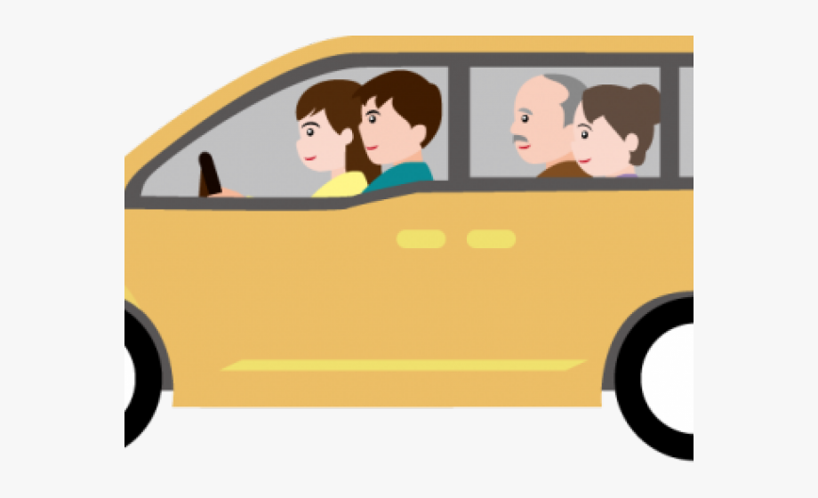 minivan clipart car journey
