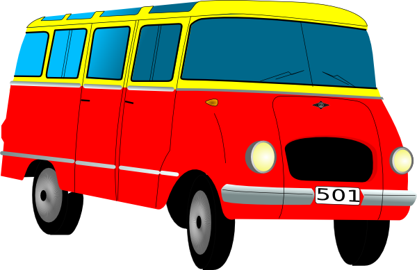 minivan clipart microbus