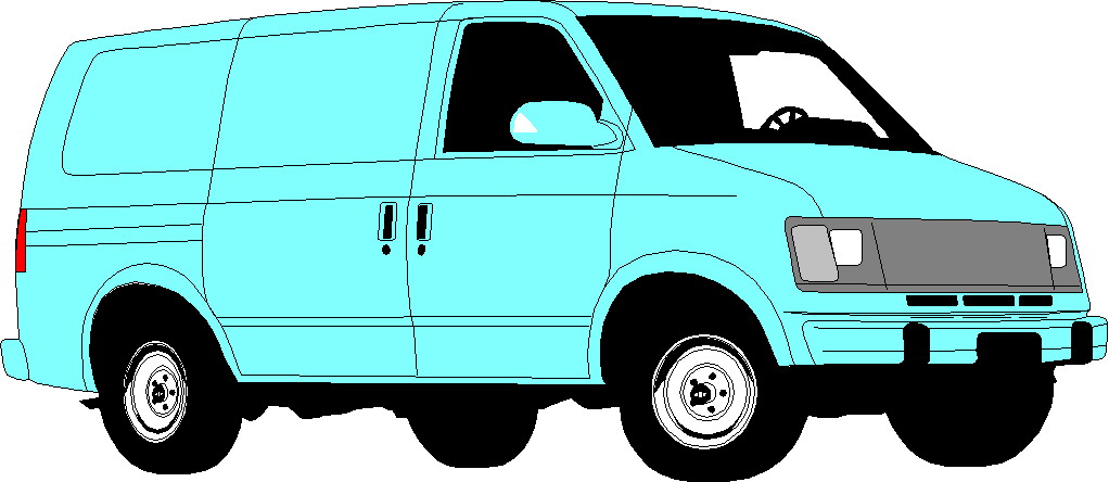 minivan clipart van driving