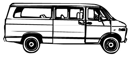 Minivan clipart van shuttle. Transportation clip art library