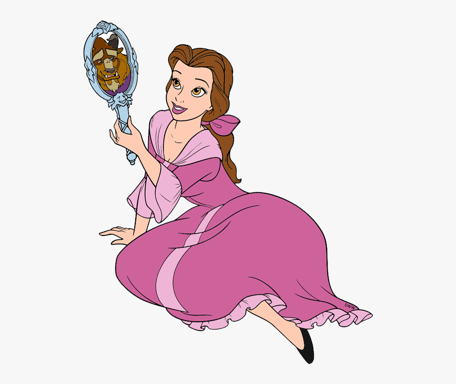 mirror clipart beauty and beast