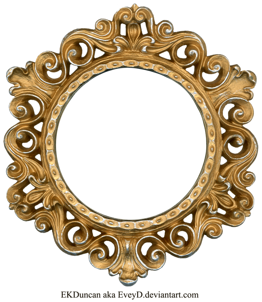 mirror clipart circle border