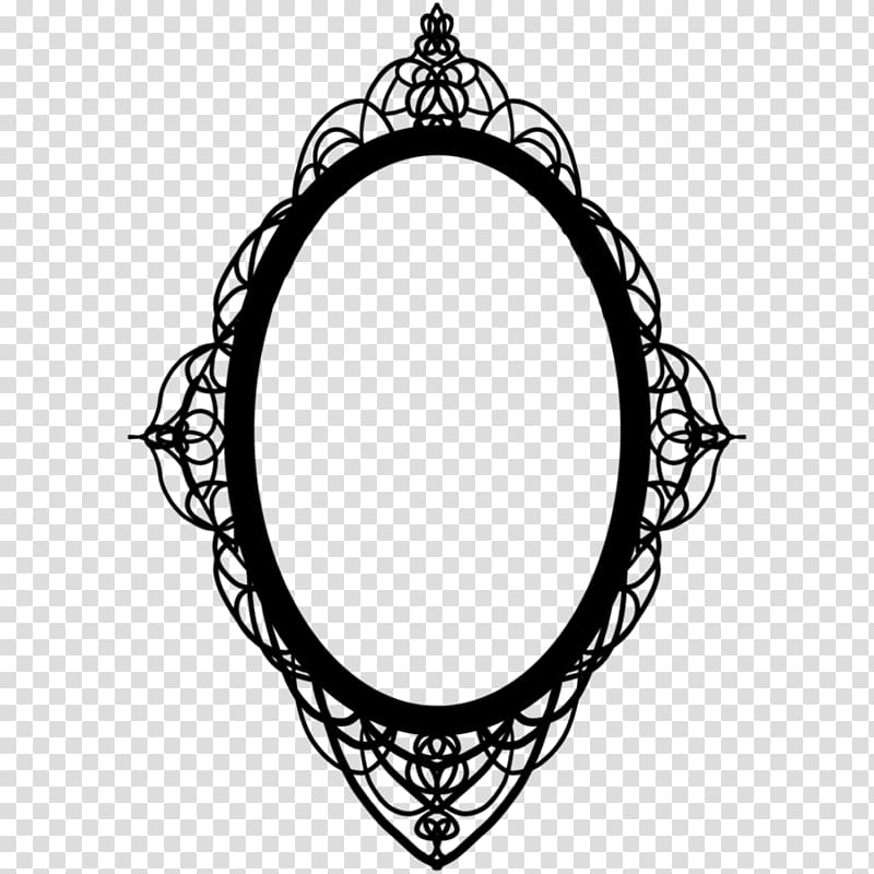 Oval clipart drawing. Frames mirror gothic architecture