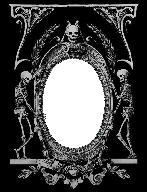 mirror clipart gothic