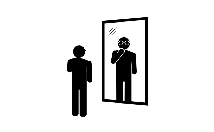 mirror clipart personal reflection