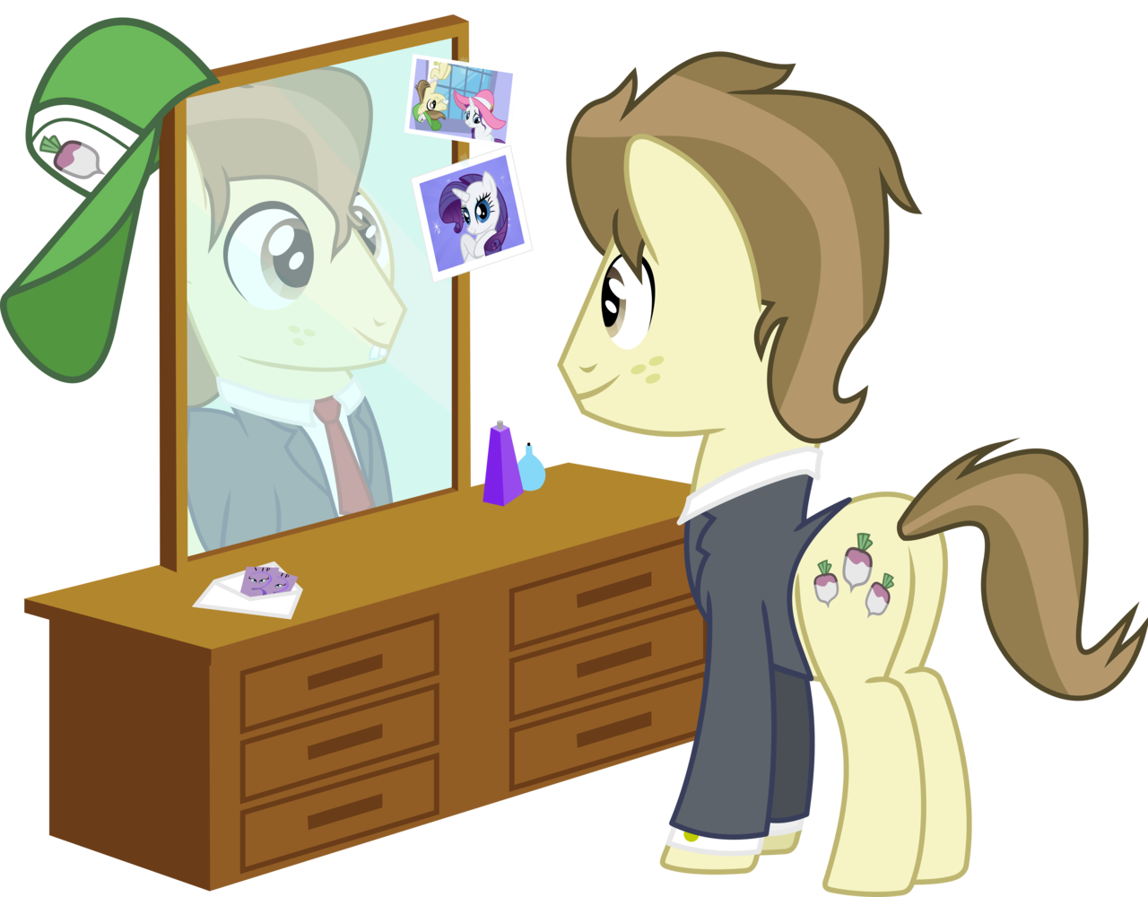 mirror clipart reflection time