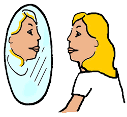 Mirror clipart reflective. Reflection free download best