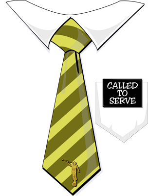 missionary clipart green tie