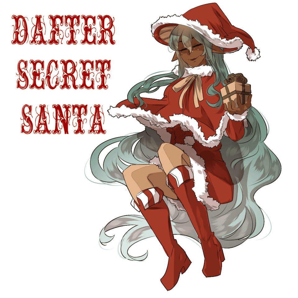 Missions clipart secret pal. Dafterstory santa event by