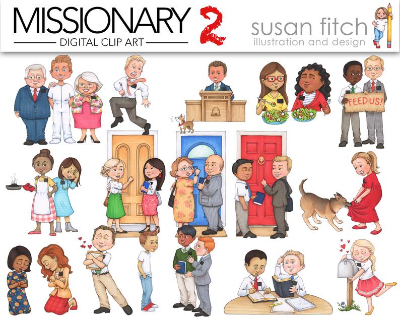 missionary clipart all around