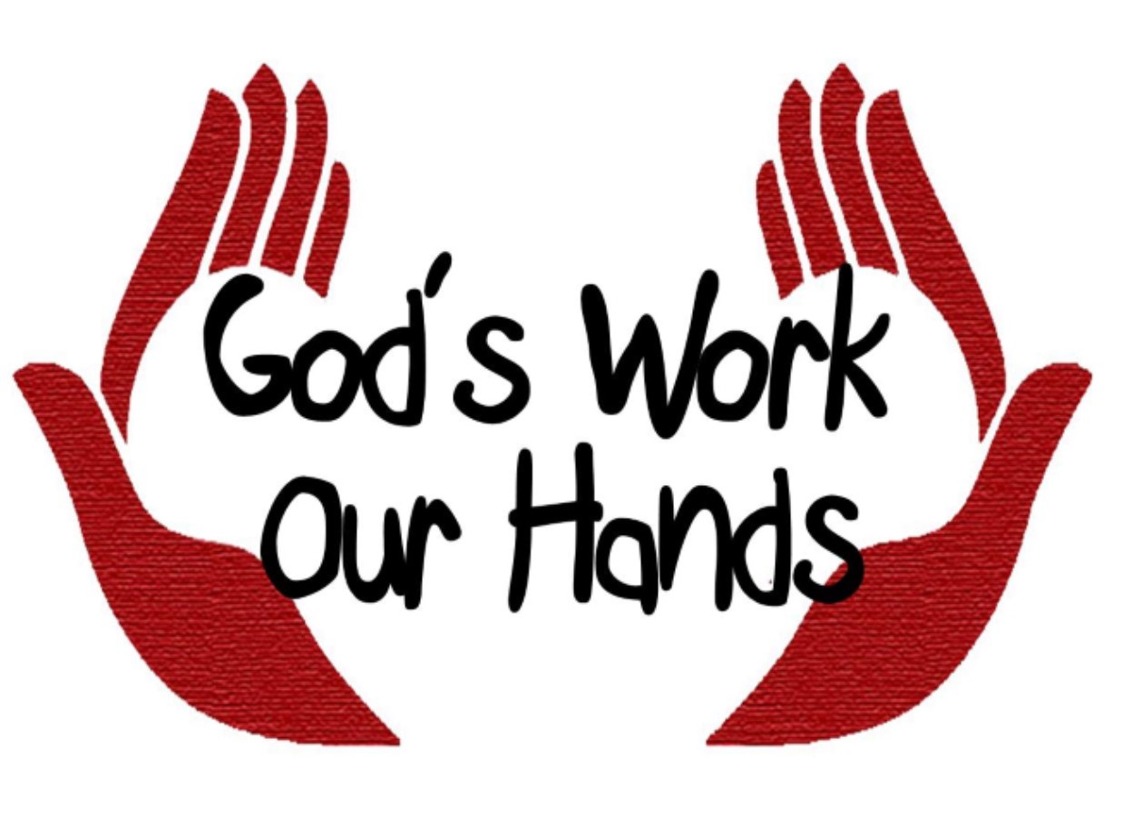 missionary clipart god's work our hand