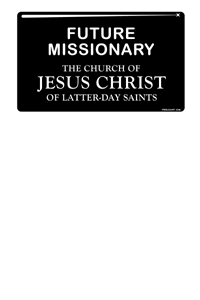 missionary clipart tag