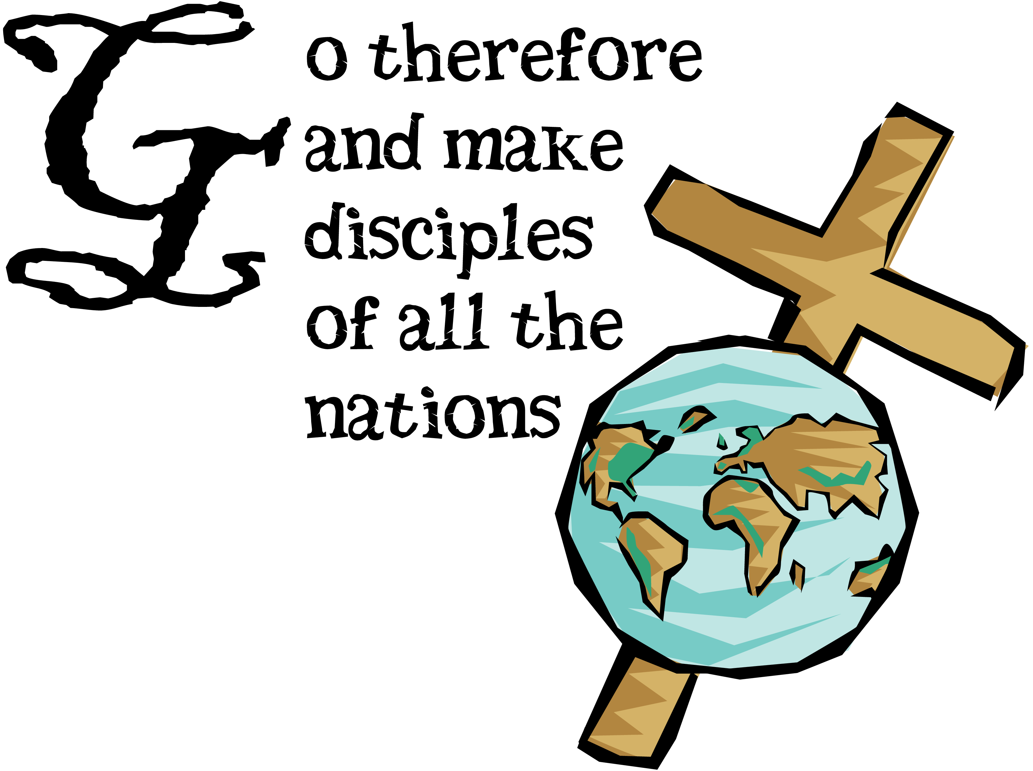 missionary clipart tag