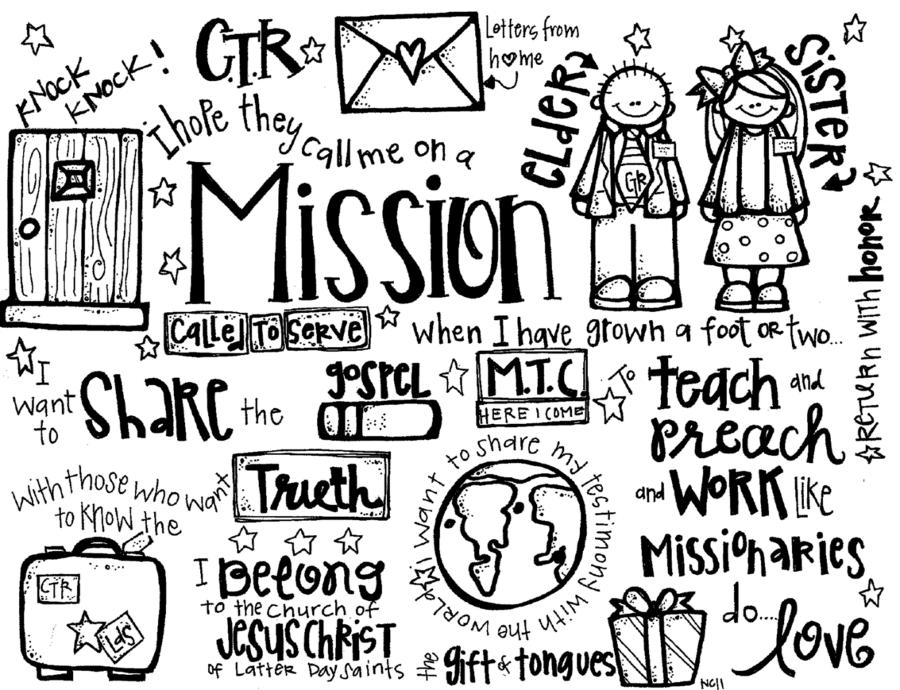 missionary clipart two