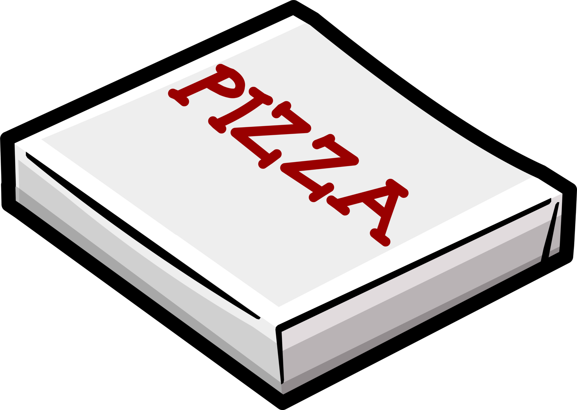 pizza clipart text