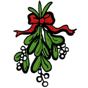 Mistletoe clipart cute. Free cliparts download clip