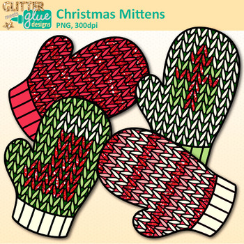 mittens clipart knitted mitten