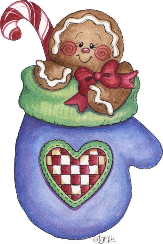 Details about s christmas. Mitten clipart laurie