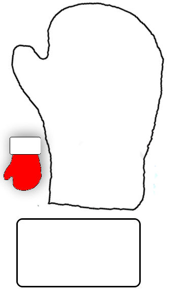 Mitten clipart paper. Free outline download clip