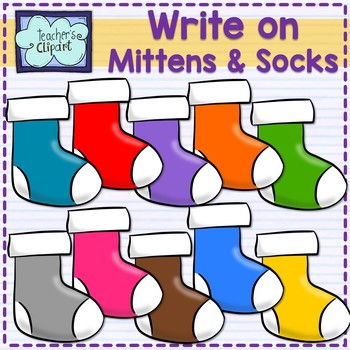 mittens clipart blank