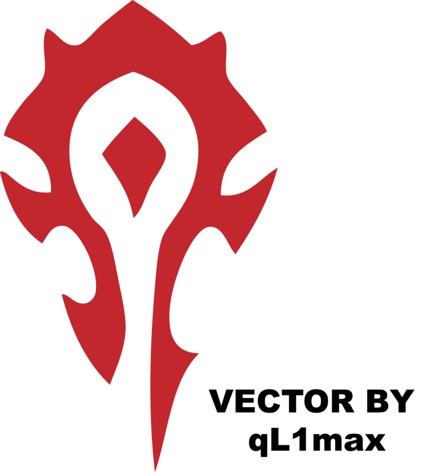 Wow clipart red. Horde world of warcraft