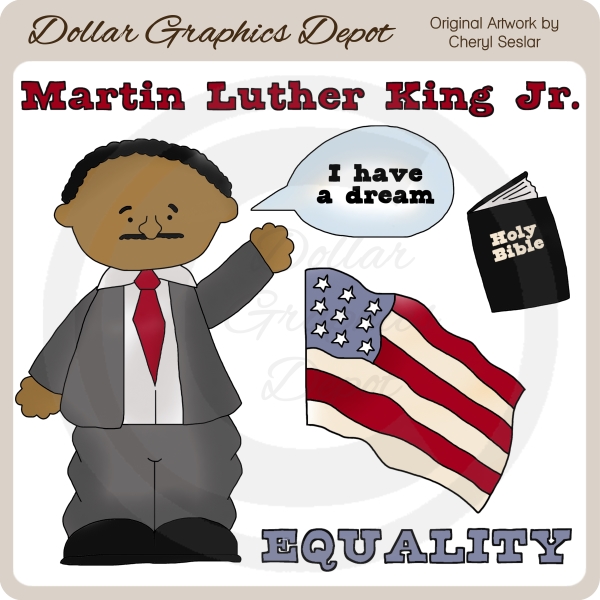 Mlk clipart artwork. Martin luther king jr