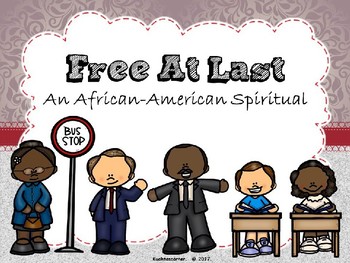 An afro amer spiritual. Mlk clipart free at last