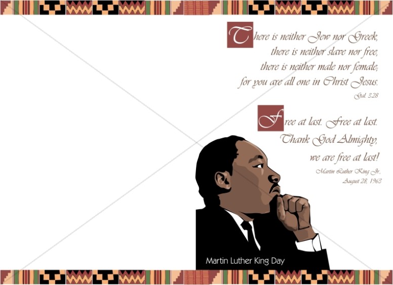 Martin luther king . Mlk clipart free at last