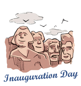 History tweets facts activities. Mlk clipart inauguration day
