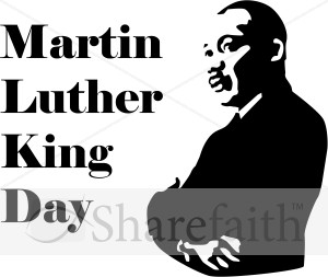 mlk clipart outline