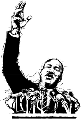 Mlk clipart speech mlk. Martin luther king archives