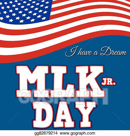 mlk clipart typography