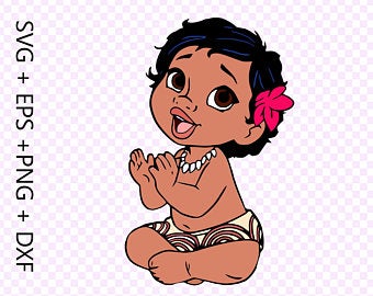 Free Free 213 Silhouette Baby Moana Svg Free SVG PNG EPS DXF File
