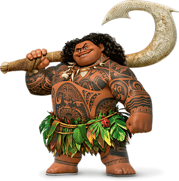 Moana Clipart Maui, Moana Maui Transparent Free For Download On 