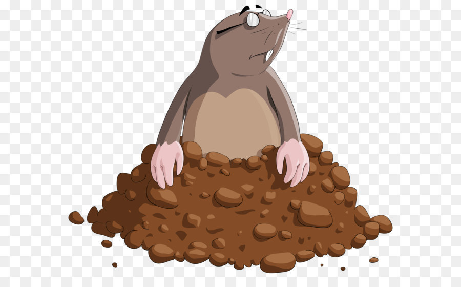 Cartoon png download free. Mole clipart animated