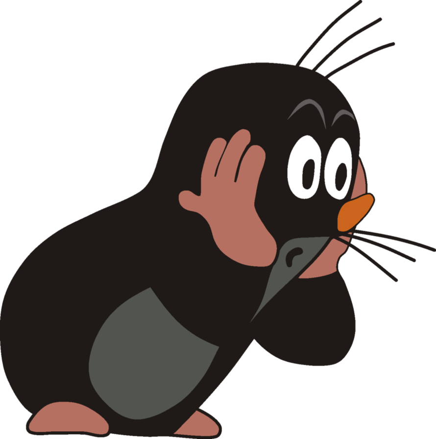 mole clipart cartoon mole
