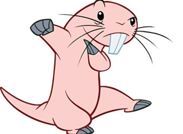 Pin on childhood . Mole clipart mole rat