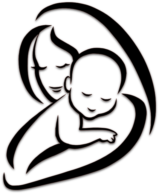 Pregnancy clipart stretch marks. People silhouette art islamic