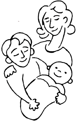 mom clipart meeting